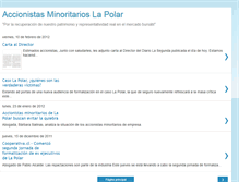 Tablet Screenshot of minoritarioslapolar.blogspot.com