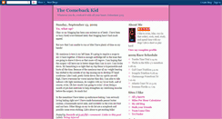 Desktop Screenshot of comebackkid-danielle.blogspot.com