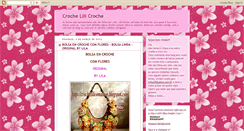 Desktop Screenshot of crochelilicroche.blogspot.com