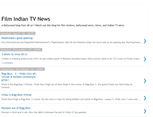 Tablet Screenshot of filmindiantvnews.blogspot.com