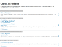 Tablet Screenshot of capitalsociologico.blogspot.com