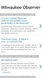 Mobile Screenshot of milwaukeeobserver.blogspot.com