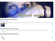 Tablet Screenshot of cecilia-mimundo.blogspot.com