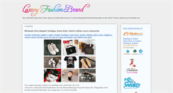 Desktop Screenshot of luxury-fashion-brand.blogspot.com