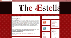 Desktop Screenshot of estellabooks.blogspot.com