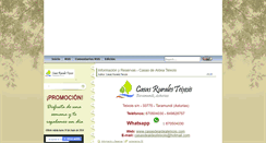 Desktop Screenshot of casasruralesdetaramundi.blogspot.com