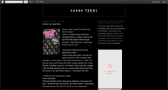 Desktop Screenshot of 44444teens.blogspot.com