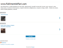 Tablet Screenshot of fallimentiaffari.blogspot.com