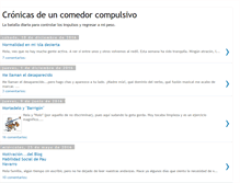 Tablet Screenshot of cronicasdeuncomedorcompulsivo.blogspot.com