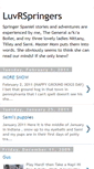 Mobile Screenshot of luvrspringers.blogspot.com