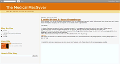 Desktop Screenshot of medicalmacgyver.blogspot.com