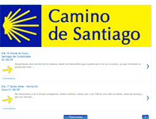 Tablet Screenshot of lucascaminodesantiago.blogspot.com