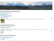 Tablet Screenshot of biogeoamazonica.blogspot.com