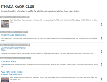 Tablet Screenshot of ithacakayakclub.blogspot.com