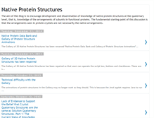 Tablet Screenshot of nativeproteins.blogspot.com