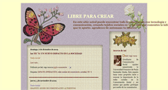 Desktop Screenshot of libreparacrear.blogspot.com