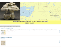 Tablet Screenshot of antiguascivilizacionesmesopotamia.blogspot.com