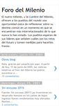 Mobile Screenshot of foromilenio.blogspot.com