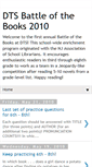 Mobile Screenshot of dtsbattleofthebooks2010.blogspot.com