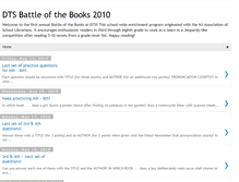Tablet Screenshot of dtsbattleofthebooks2010.blogspot.com