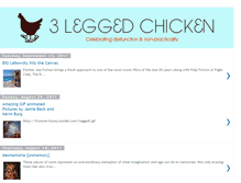 Tablet Screenshot of 3leggedchicken.blogspot.com