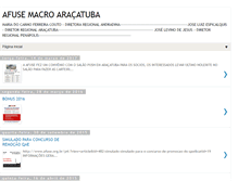 Tablet Screenshot of afusemacroaracatuba.blogspot.com