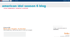 Desktop Screenshot of americanidolboy.blogspot.com