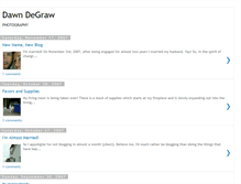 Tablet Screenshot of dawndegraw.blogspot.com