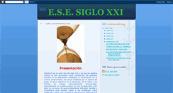 Desktop Screenshot of esesiglo21.blogspot.com