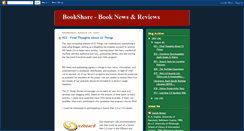 Desktop Screenshot of bookshare-booknewsreviews.blogspot.com