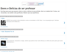 Tablet Screenshot of doresedelicias-professor.blogspot.com