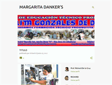 Tablet Screenshot of margaritagonzales.blogspot.com