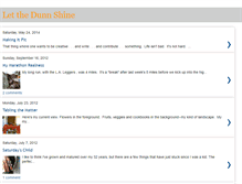 Tablet Screenshot of letthedunnshine.blogspot.com
