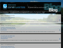 Tablet Screenshot of construventasblog.blogspot.com