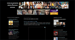 Desktop Screenshot of fotosdecantantes.blogspot.com