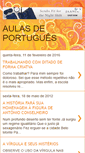 Mobile Screenshot of maisauladeportugues.blogspot.com