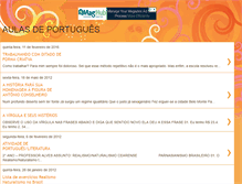 Tablet Screenshot of maisauladeportugues.blogspot.com