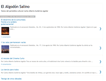 Tablet Screenshot of elalgodonsalino.blogspot.com