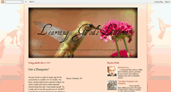 Desktop Screenshot of learninggodslessons.blogspot.com