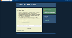 Desktop Screenshot of clodiapiscina.blogspot.com