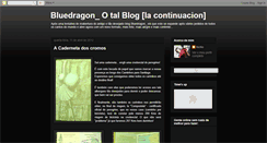 Desktop Screenshot of bluedragon-otalblog.blogspot.com