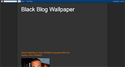 Desktop Screenshot of blackblogwallpaper.blogspot.com