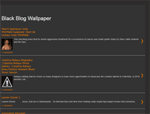 Tablet Screenshot of blackblogwallpaper.blogspot.com