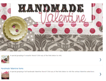 Tablet Screenshot of handmadevalentine.blogspot.com