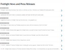 Tablet Screenshot of fretlightnews.blogspot.com