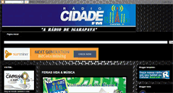 Desktop Screenshot of cidadefmiga.blogspot.com