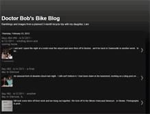 Tablet Screenshot of doctorbobsbikeblog.blogspot.com