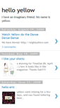 Mobile Screenshot of mightyellow.blogspot.com