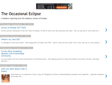 Tablet Screenshot of occasional-eclipse.blogspot.com