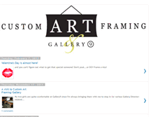 Tablet Screenshot of customartframingandgallery.blogspot.com